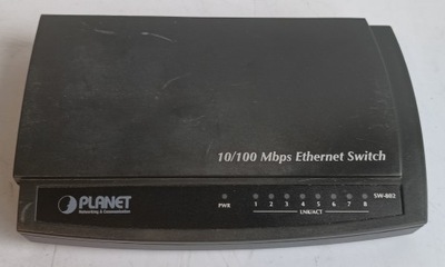 Switch Planet SW-802 8 portów 10x100Mbps