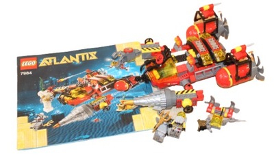 LEGO ATLANTIS 7984 INSTRUKCJA ZESTAW