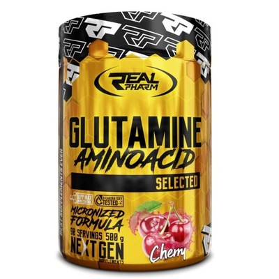 Real Pharm Glutamine 500 g mango - marakuja