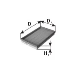 WA50-130 ФИЛЬТР POWIETRZA-WKLAD STILO 1,2/1,4 16V