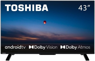 TV LED 43" TOSHIBA 43UA2363DG UHD 4K Smart Android TV WiFi Bluetooth HDR10
