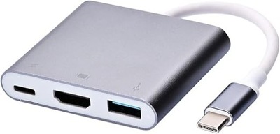 USB-C TO HDMI ADAPTER 3 IN 1