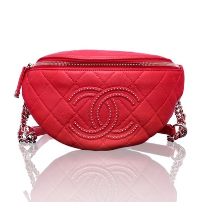 Torebka Chanel Studded Logo Waist Bag