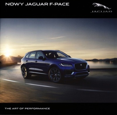 JAGUAR F- PACE PROSPEKT 2016 POLACO  