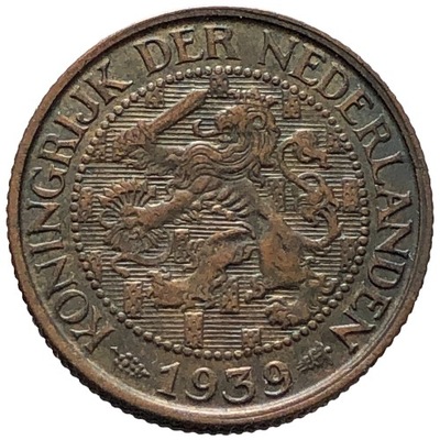 86003. Holandia - 1 cent - 1939r.
