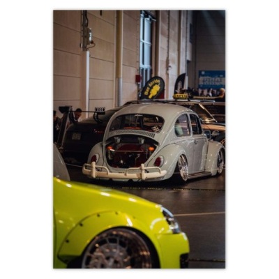 Baner 60x90 Garbus Volkswagen VW Auto