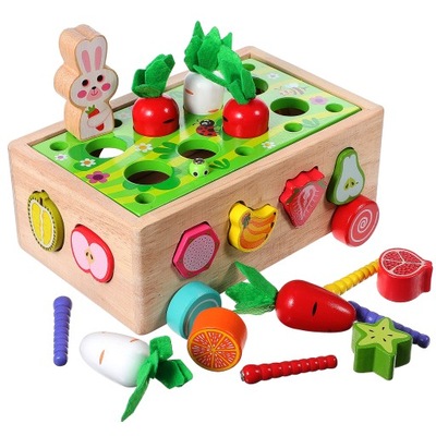 Drewniane zabawki dla dzieci Niemowlęta Zabawki dla dzieci