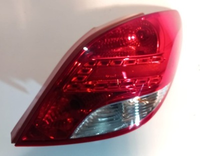 Лампа передня ліва peugeot 207 1,4 hb 2011 фото №1