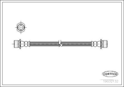 CABLE DE FRENADO FLEXIBLES FORD  