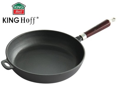 KINGHOFF PATELNIA ŻELIWNA 24CM KH-1118 INDUKCJA