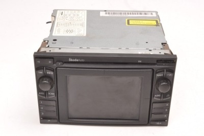 Skoda superb i радио навигация lift 1u0035191b фото №1
