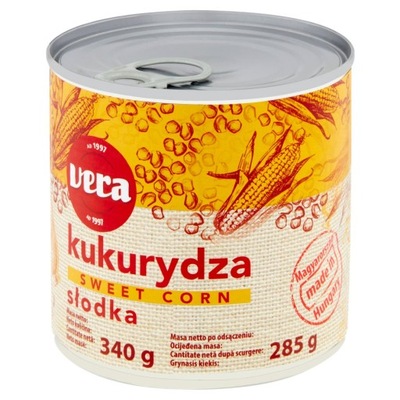 Vera słodka kukurydza 340 g