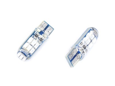 LUZ 12V DIODO LUMINOSO LED T10-4014-15SMD BLUE (BRAK ECE)  