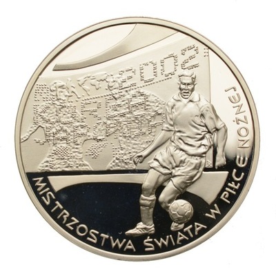 10 złotych 2002 - MŚ w Korei i Japonii - St. L