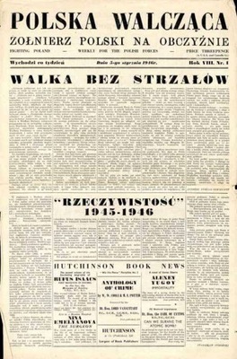 Polska Walcząca - Żołnierz Polski... 1946 komplet