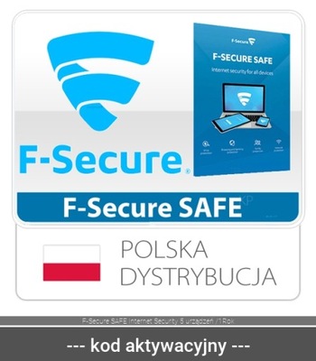 F-Secure SAFE Internet Security 5 urządzeń /1Rok