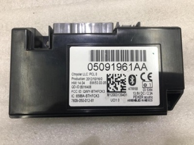 Модуль bluetooth jeep compass i lift 05091961aa фото №1