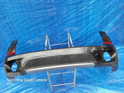 Бампер задня задній bmw x5 e70 lift black sapphire фото №1