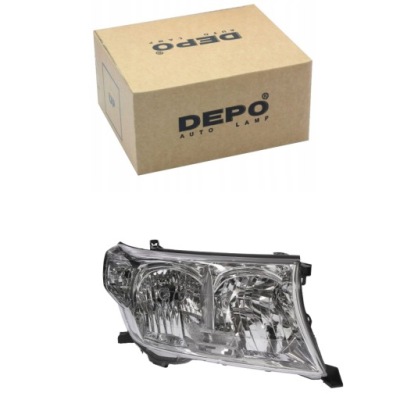 Фара правый toyota land cruiser 200 j2 08- фото №1