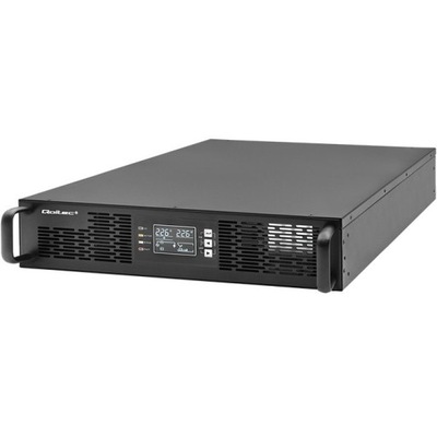 Qoltec Zasilacz awaryjny UPS do RACK | 2.4kVA | 2400W | Power Factor 1.0 |