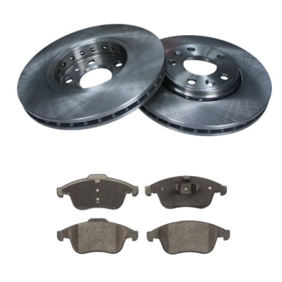 Тормозные диски + тормозные колодки перед renault laguna iii scenic iii grand scenic iii фото №1