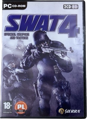 SWAT 4 płyty ideał- komplet PL PC