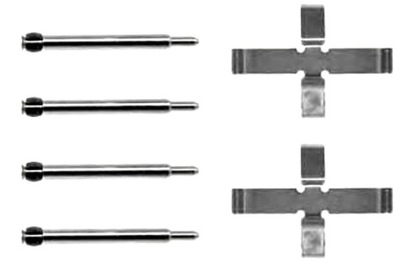 Brembo набір монтажний гальмівних колодок гальмівний. brembo фото №1