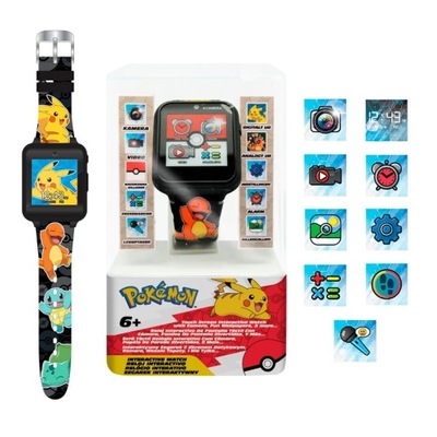 ND40_POK4231 Smartwatch 10 funkcji Pokemon