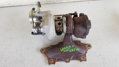 Турбонагнетатель dacia logan ii lift 0.9 tce фото №1