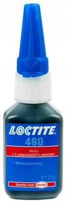 Klej Cyjanoakrylowy Loctite 480 20ml elastyczny