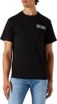 Mil-Tec T-shirt czarny z nadrukiem "Security", L