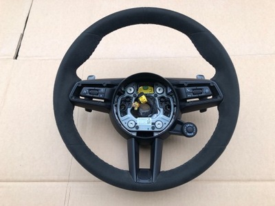 Porsche 911 gts 992 воздуховод alcantara лепестки переключения фото №1