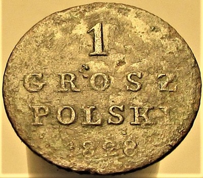 1 GROSZ POLSKI 1828 KRÓLESTWO POLSKIE