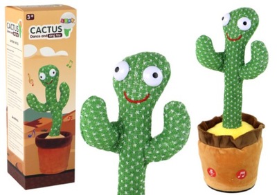 Interaktywna Zabawka Kaktus Tańczy Śpiewa
