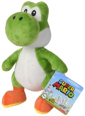 SUPER MARIO PLUSZOWA MASKOTKA YOSHI 20 CM