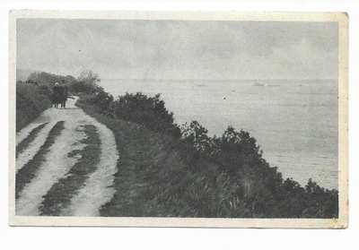 Puck Wybrzeże morskie [pocztówka lata 30.]