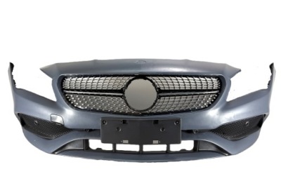 Mercedes cla 117 w117 lift amg бампер решётка радиатора перед передний kompletny fv фото №1