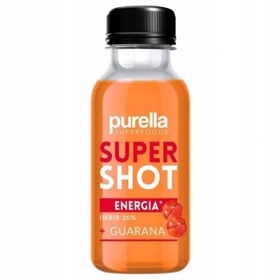 Purella Superfoods Supershot Energia imbir guarana 100 ml