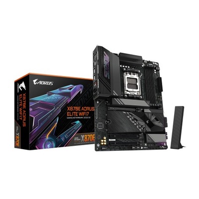 Gigabyte X870E Aorus Elite WIFI7 AM5 Atx DDR5 PCIe5.0 4xM.2 USB4 Wi-Fi