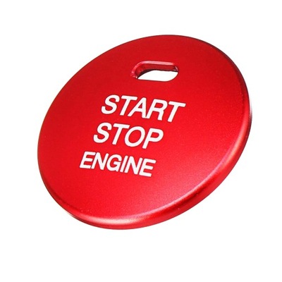 SS ENGINE BUTTON START PROTECTION BUTTONS FOR MAZDA 3 6 CX-3 CX-5 RED  