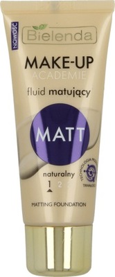 Bielenda Académie MATT fluid Naturalny nr 1 - 30