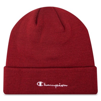 Czapka Champion 804671RS506 BEANIE CAP Czerwona NS