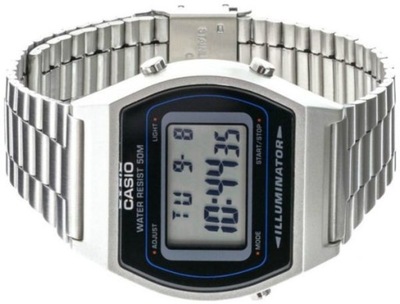 RETRO KLASYK! MODNY CYFROWY ZEGAREK CASIO B640WD-1AVEF SPORT LED + BOX