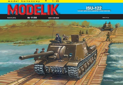 Modelik 0511 1/25 ISU-122