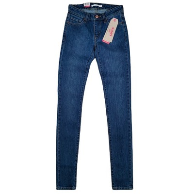 LEVI'S 711 Skinny Spodnie Jeans Damskie r. W23L34