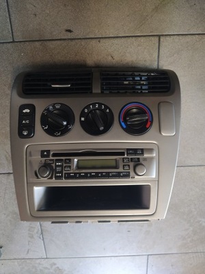 Honda civic vii радио + панель обдув + рамка 39101s5sb710m1 79500s5tg022m1 фото №1