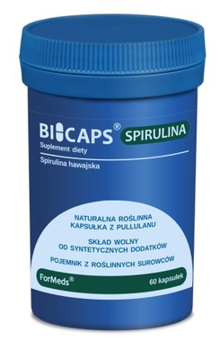 ForMeds BiCaps Spirulina detoks metale ciężkie