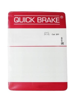 QUICK BRAKE 109-1620 JUEGO DE MONTAJE ZAPATAS HAMU  