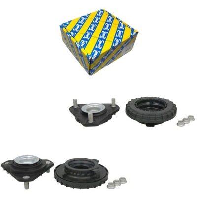 Подушки безпеки амортизатора перед + підшипник honda civic viii ix фото №1