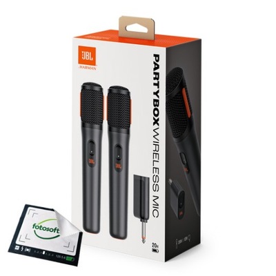 2x Mikrofony JBL Wireless Mic (bezprzewodowe)